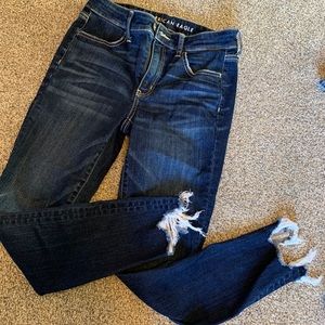 American Eagle Jegging Crop High Rise